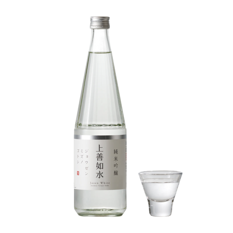 Shirataki Jozen-no-sui Junmai Ginjo Daiginjo Jozen Mizunogotoshi 720ml 14% 白瀧純米大吟醸上善如水