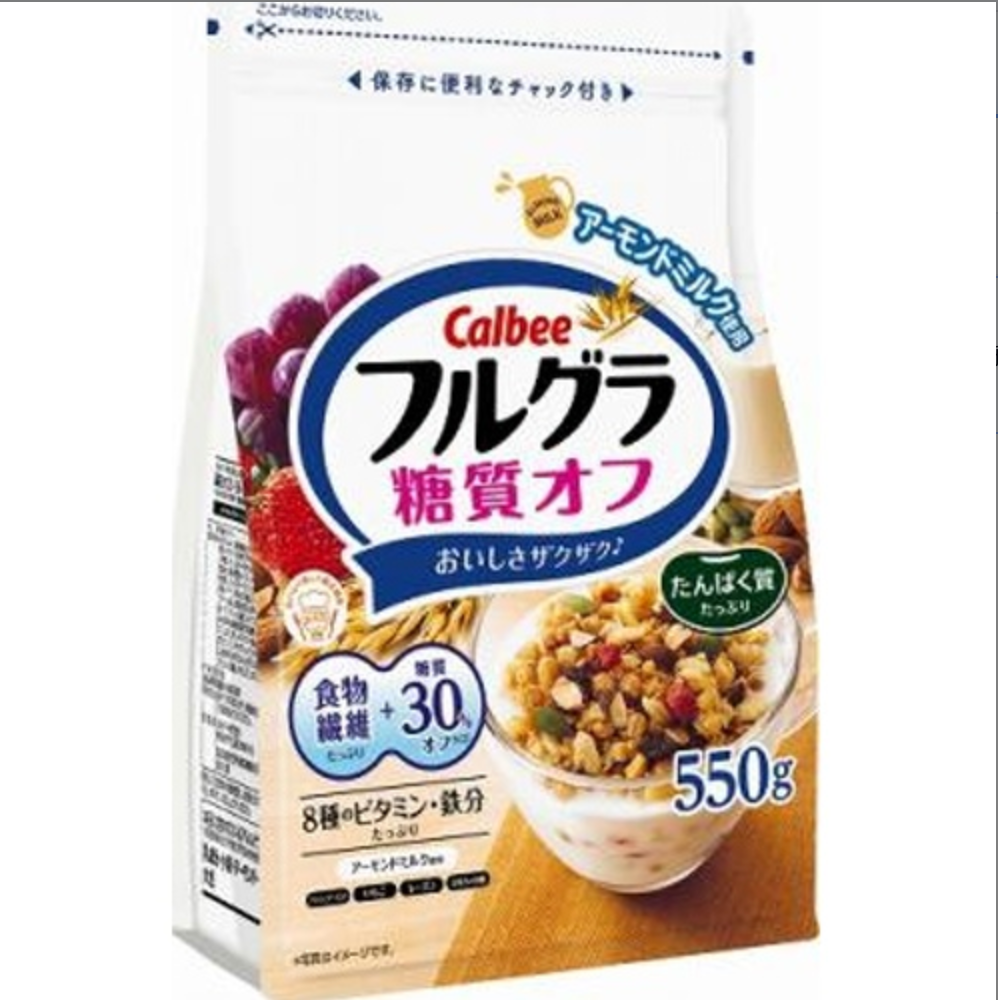 Calbee Granola cereal cereal with dried fruit 卡乐比全麦营养麦片谷物干果