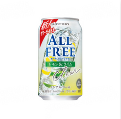 Suntory All Free Clear Bitter Orange / Lemon and Lime Beer 350ml 0%