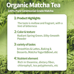 Suicha Matcha Powder Sticks Authentic Organic Japanese Matcha Green Tea Powder Ceremonial Grade 2 Sticks抹茶スティック