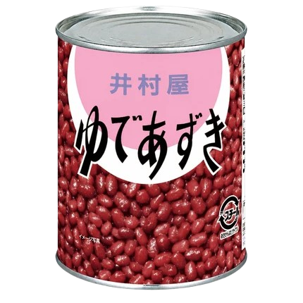 Japan Imuraya Sweet Red Bean Paste Yude Azuki 1kg – Japanese Cooked Azuki Beans for Desserts, Toast, Shaved Ice & Baking