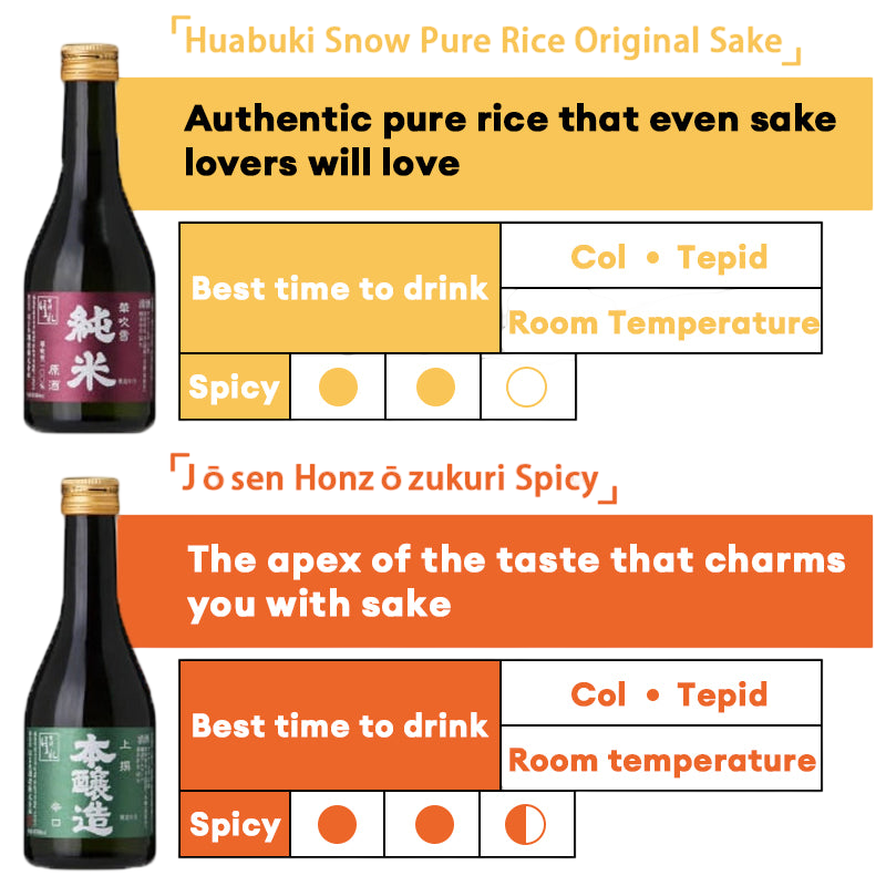 东寺严选清酒比较套装 300ml x 6 瓶 16%杜氏厳选