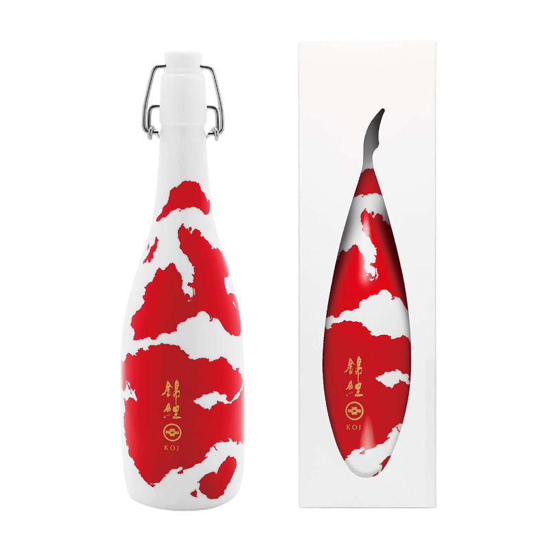 Imayo Tsukasa Koi Junmai Daiginjo Genshu Kinkoi Pure Rice Sake Malt Sake with Gift Box 720ml 17%