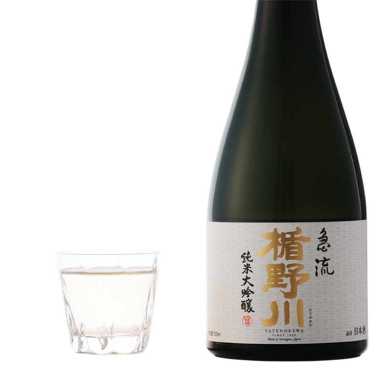 Tatenokawa Kyuryu Junmai Daiginjo Sake With Gift Box 720ml 15%楯野川 急流