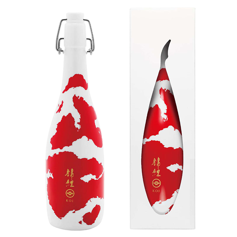 Imayo Tsukasa Koi Junmai Daiginjo Genshu Kinkoi Pure Rice Sake Malt Sake with Gift Box 720ml 17%