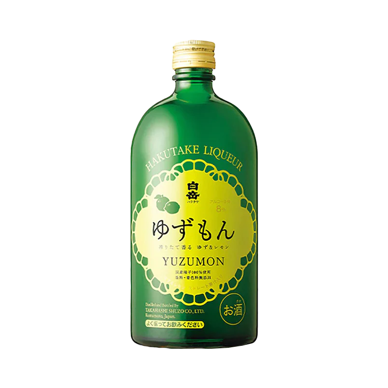 Hakutake Liqueur Umeshu Yuzumon 300ml 10% Japan Import