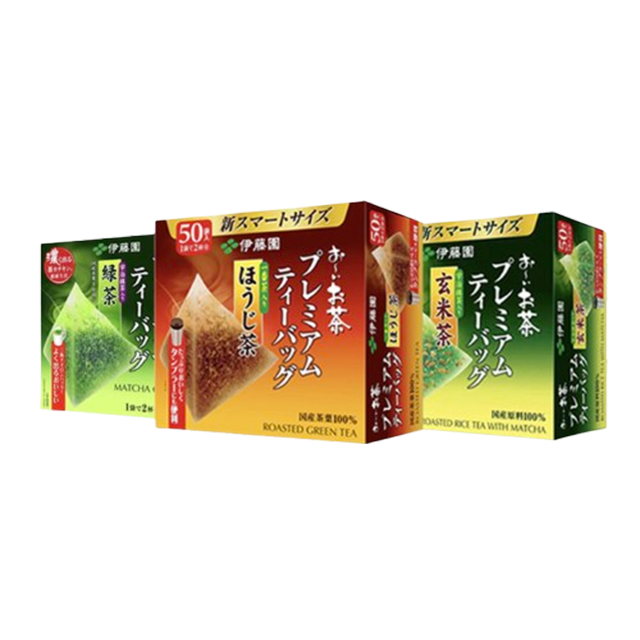 Ito En Oi Ocha Matcha Green Tea Genmaicha Tea Bags  50pcs Bag Japan Import