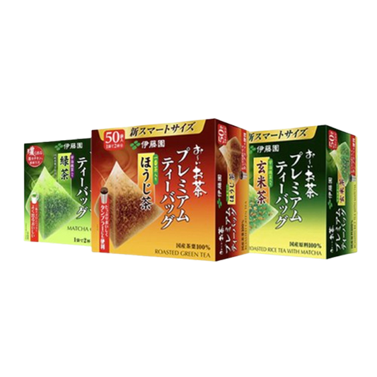 Ito En Oi Ocha Matcha Green Tea Genmaicha Tea Bags  50pcs Bag Japan Import