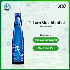 Takara Shochikubai Mio Sparkling Sake 300ml 5%松竹梅白壁蔵 澪