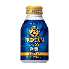 Suntory Premium Boss Low Sugar Coffee 260g x 24 Carton