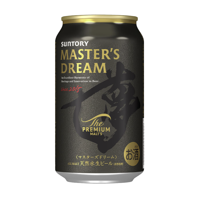 Suntory The Premium Malt's Master's Dream Beer Japanese Beer Can 350ml 5%