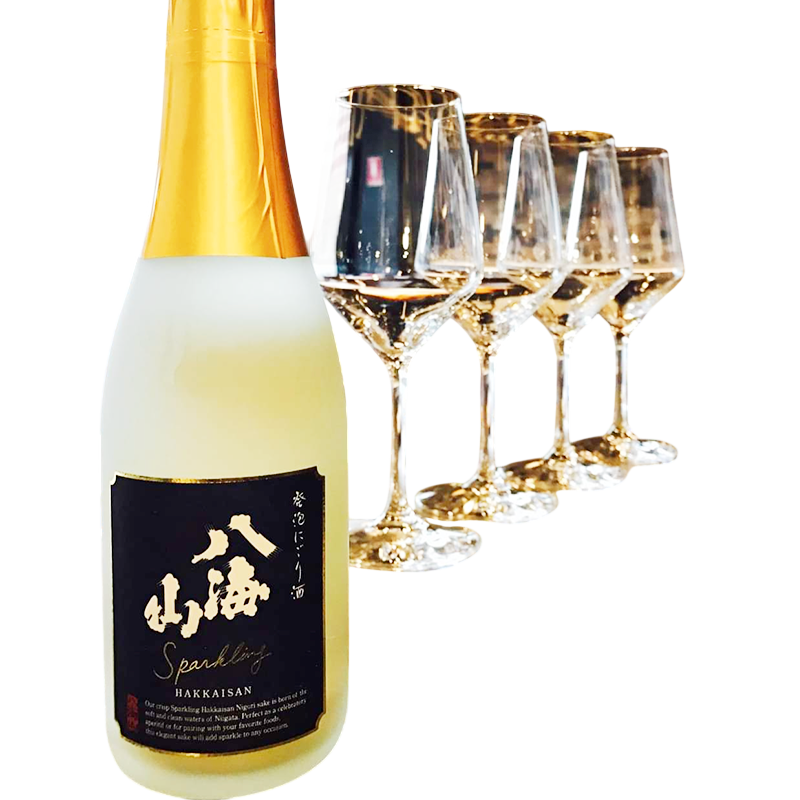 Hakkaisan NIGORI Sparkling Junmai Sake 720ml 15% 八海山 発泡にごり酒 [新潟県]
