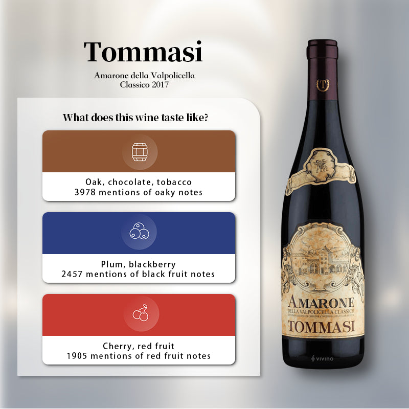 2020 Tommasi Amarone della Valpolicella Classico 750ml 15% Italy Red Wine