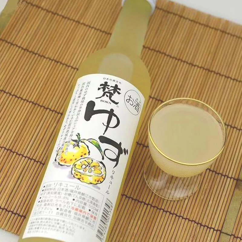 Kato kichibee BORN Yuzu Liqueur 500ml 8% - BORN Yuzu Liqueur
