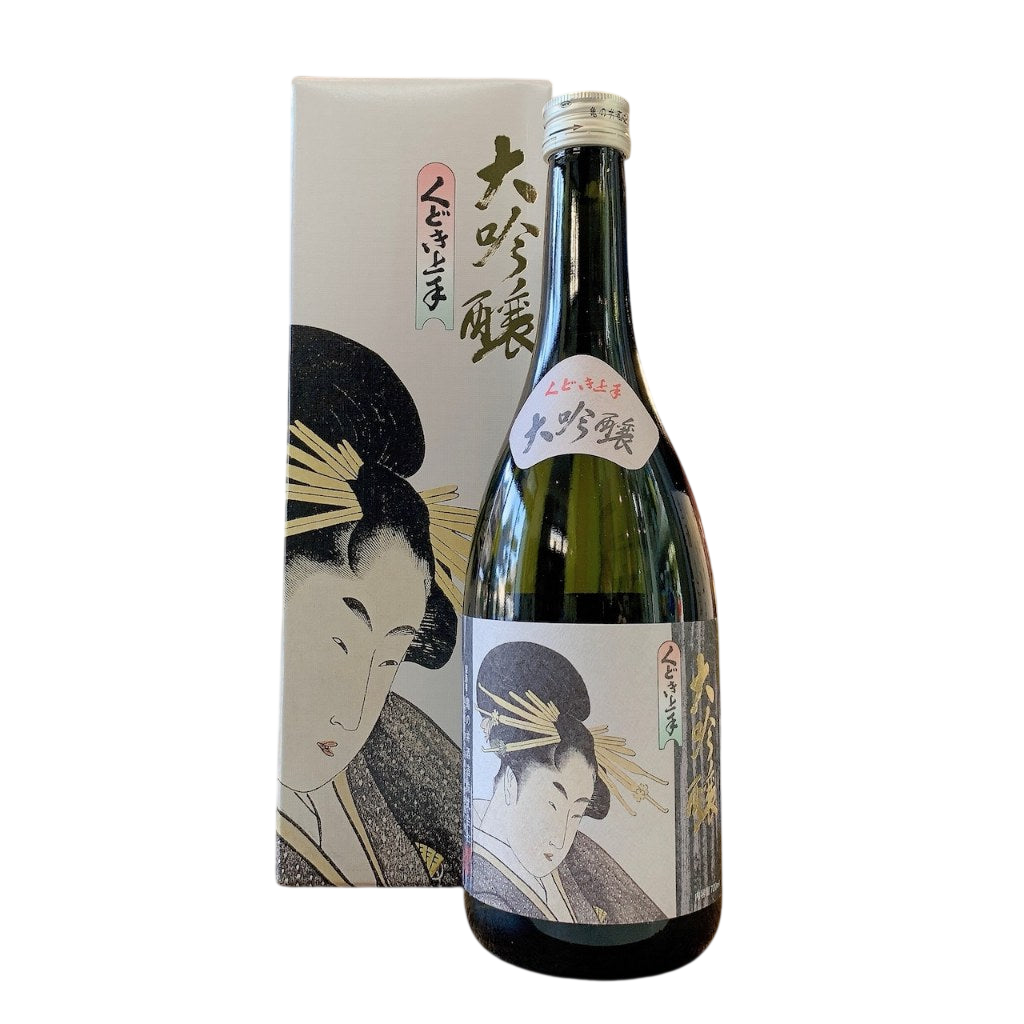 Kudoki Jozu Junmai Daiginjo Freshly Squeezed Namazake Yamada Nishiki 100% Japanese Sake 17% 720ml くどき上手 純米大吟醸 山田錦100％ 亀の
