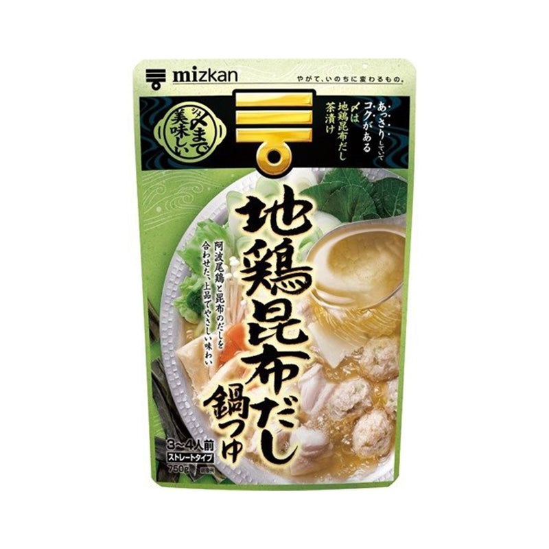 Mizkan Soup Basing Chicken Collagen Pork Bone Soy Yose Nabe Sesame Soy Milk 750g Japan Import