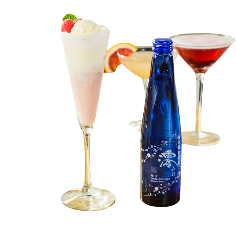 Takara Shochikubai Mio Sparkling Sake 300ml 5%松竹梅白壁蔵 澪