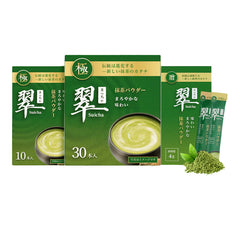 Suicha Matcha  Green Tea Powder  Authentic Organic Japanese Matcha Green Tea Powder Ceremonial Grade 10/30 Sticks抹茶スティック