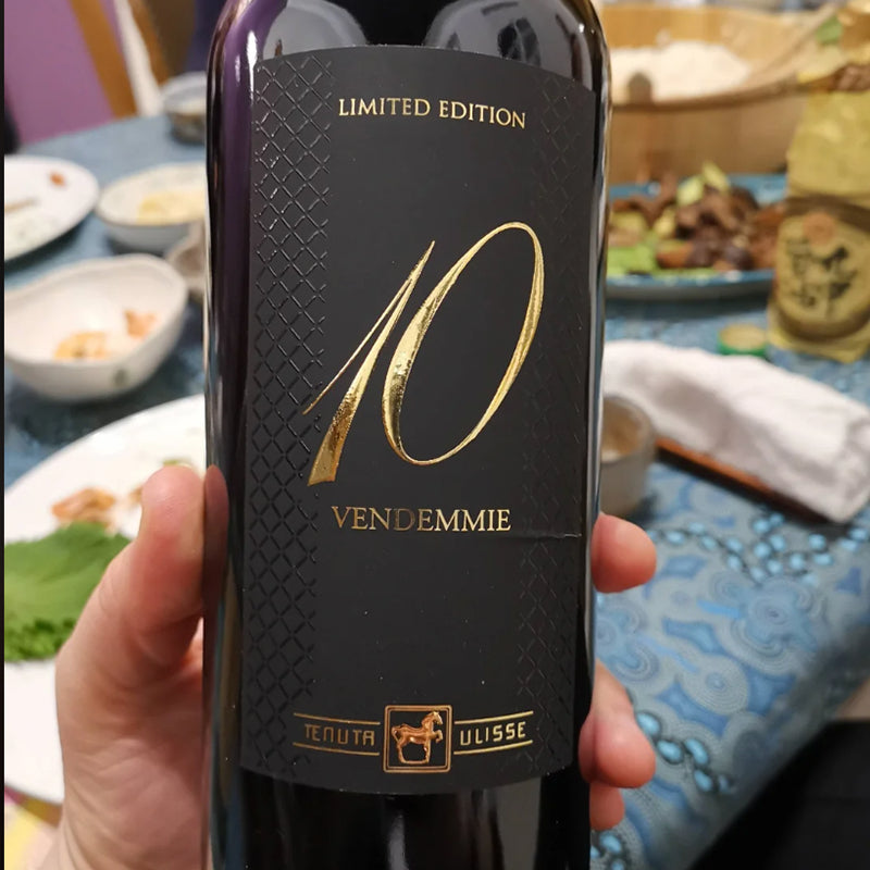 Tenuta Ulisse Limited Edition 10 Vendemmie Montepulciano d'Abruzzo Italy Red Wine 750ml 14.5%