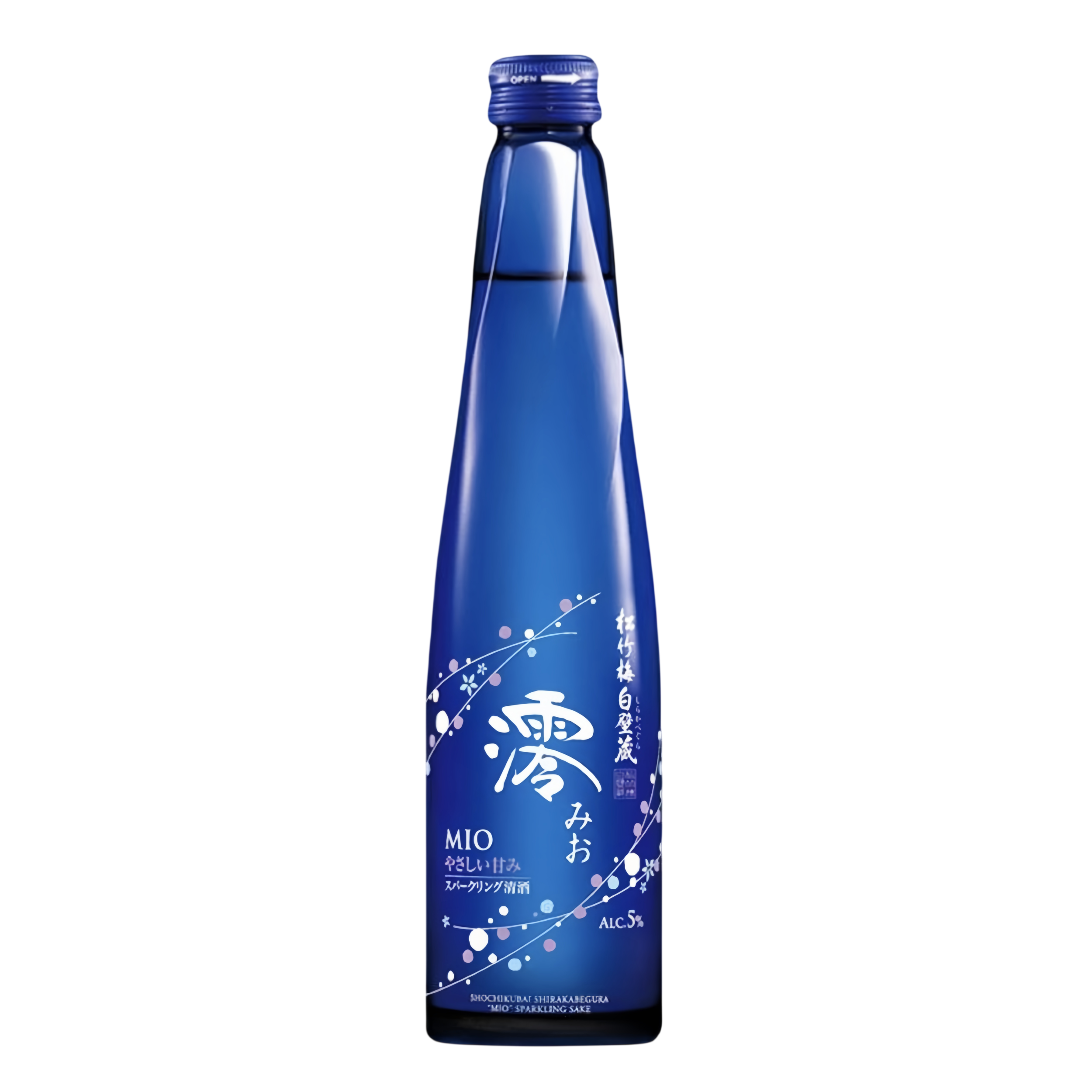 Takara Shochikubai Mio Sparkling Sake 300ml 5%松竹梅白壁蔵 澪
