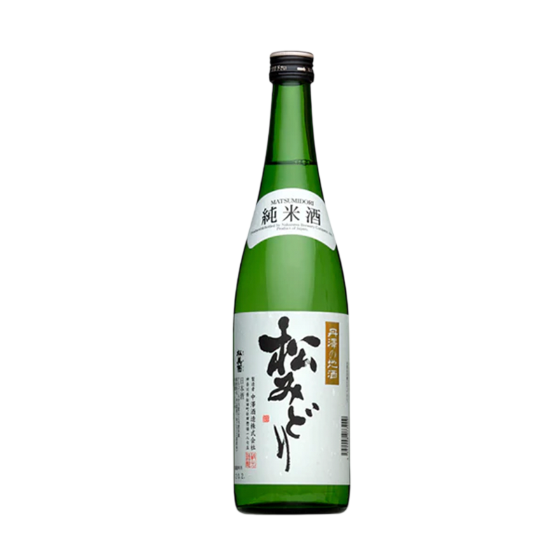 Matsumidori Junmaishu Japanese Junmai sake 15% 720ml