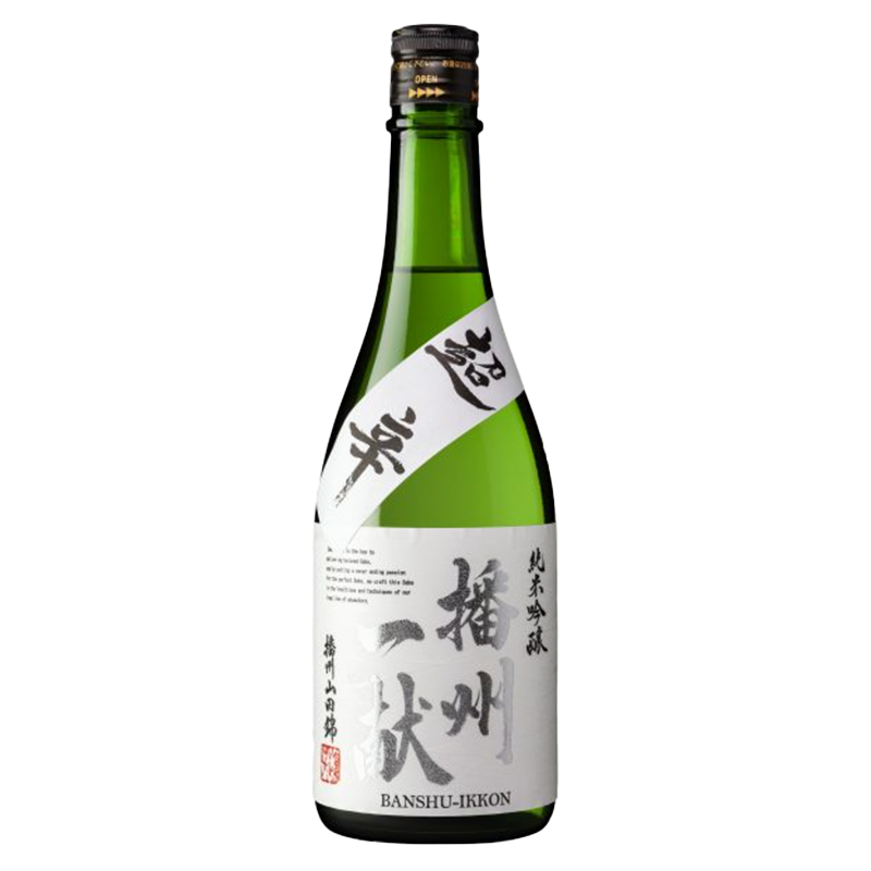 Banshu Ikkon Super Dry Junmai Ginjo Japanese Sake 720ml 16%
