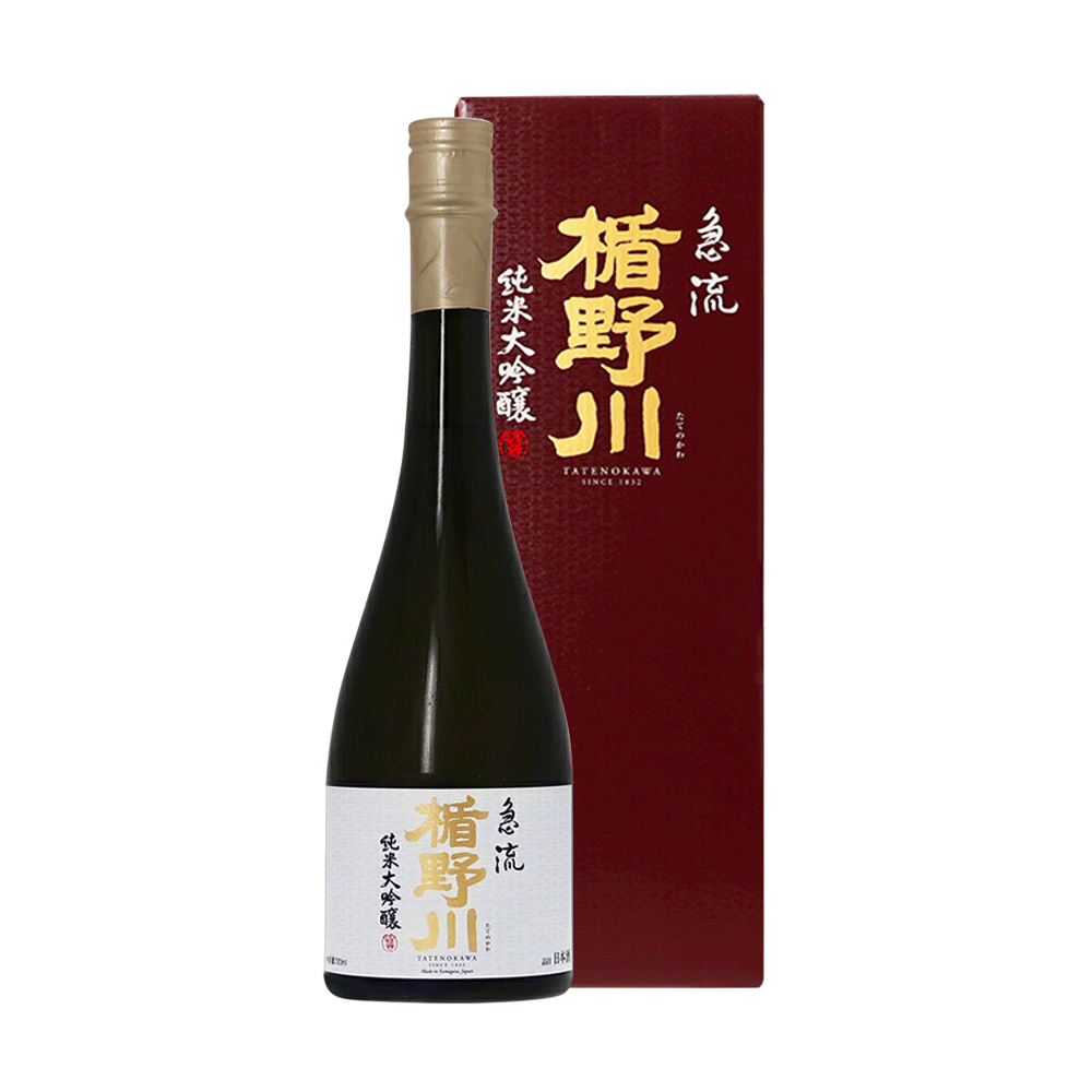 Tatenokawa Kyuryu Junmai Daiginjo Sake With Gift Box 720ml 15%楯野川 急流