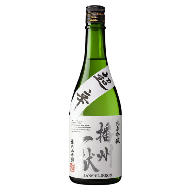 Banshu Ikkon Super Dry Junmai Ginjo Japanese Sake 720ml 16%