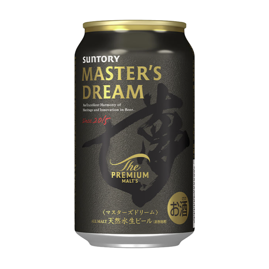 Suntory The Premium Malt's Master's Dream Beer Japanese Beer Can 350ml 5%