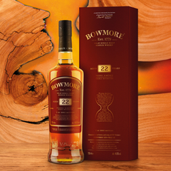 Bowmore 22 Year Old PX Cast Whisky 700ml 49.5% 波摩22年PX雪莉礼盒装桶苏格兰单一麦芽威士忌礼盒装