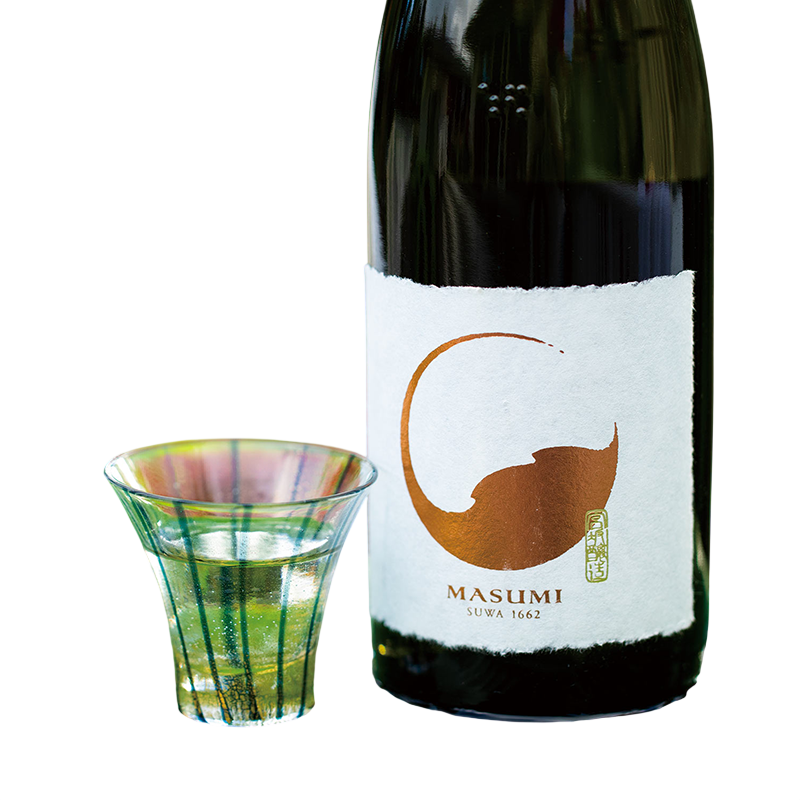 Masumi Sanka Junmai Daiginjyo Genshu Sake with gift box