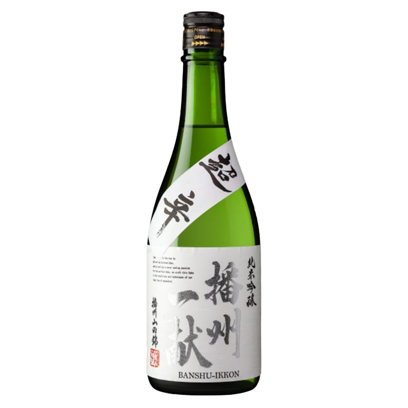 Banshu Ikkon Super Dry Junmai Ginjo Japanese Sake 720ml 16%