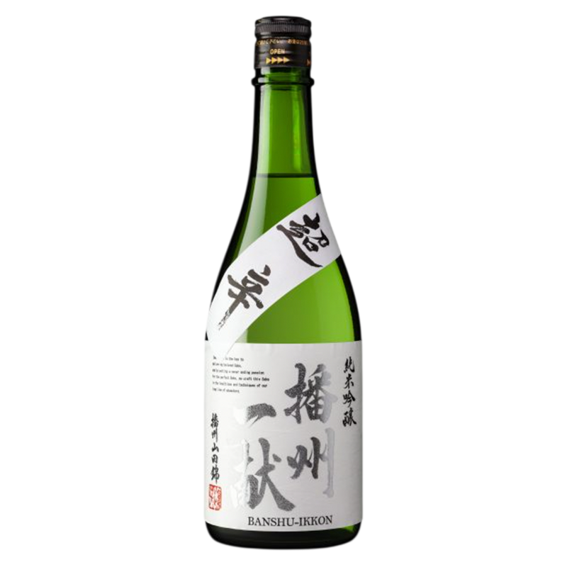 Banshu Ikkon Super Dry Junmai Ginjo Japanese Sake 720ml 16%