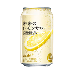 Asahi Future Lemon Original Lemon Sour Chuhai Can Drinks Japanese Beer 5% 345ml