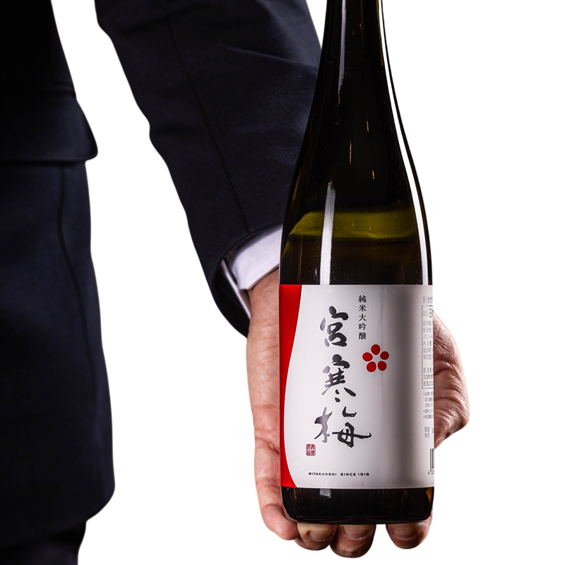 Miyakanbai Junmai Daiginjo Japanses Sake 15% 720ml 宮寒梅 純米大吟醸