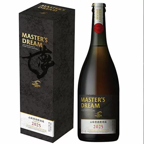YAMAZAKI WHISKY BARREL-AGED MASTER'S DREAM BEER FROM SUNTORY 715ml ABV:8.5%