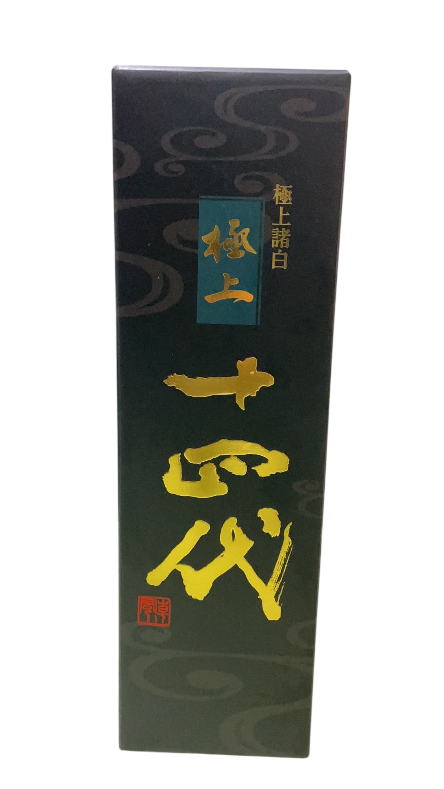 Juyondai Gokujo Morohaku Junmai Daiginjo Sake 1800ml 15%十四代極上諸白