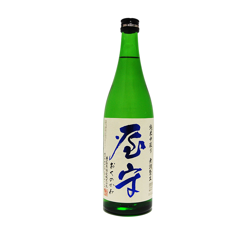 Okunokami Junmai Nakadori Nama Japanese Sake 16% 720ml