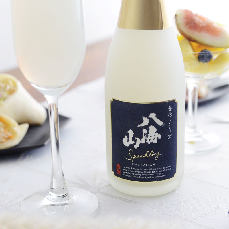 Hakkaisan NIGORI Sparkling Junmai Sake 720ml 15% 八海山 発泡にごり酒 [新潟県]