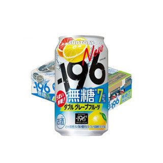 <Cartons =24CANS>Suntory -196 Strong Zero Beer 350ml 9% Lemon Plum Sugar-Free 6% Japan Import