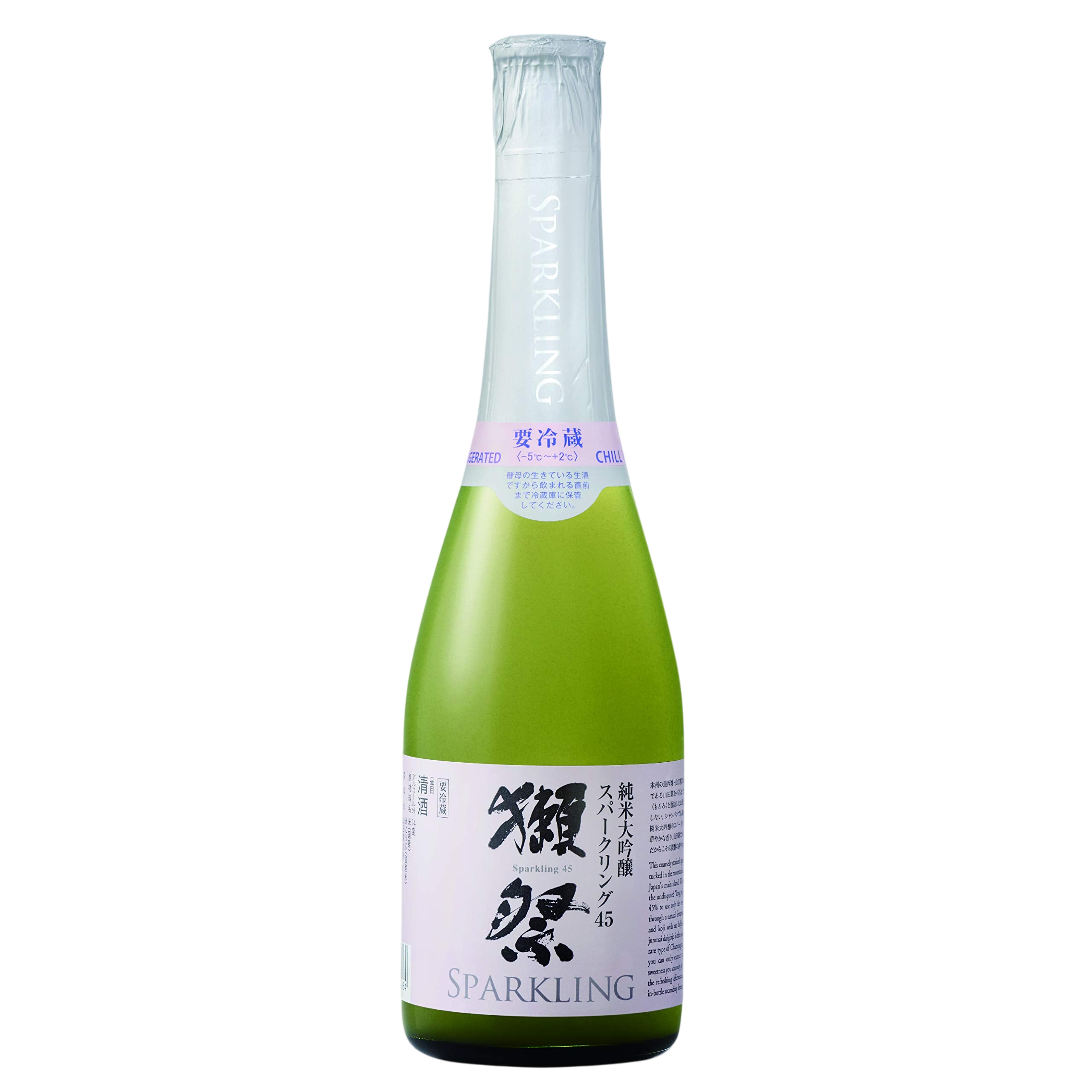 Dassai 45 NIGORI Sparkling Junmai Daiginjo Sake Japanese Sake 360ml/720ml 14%