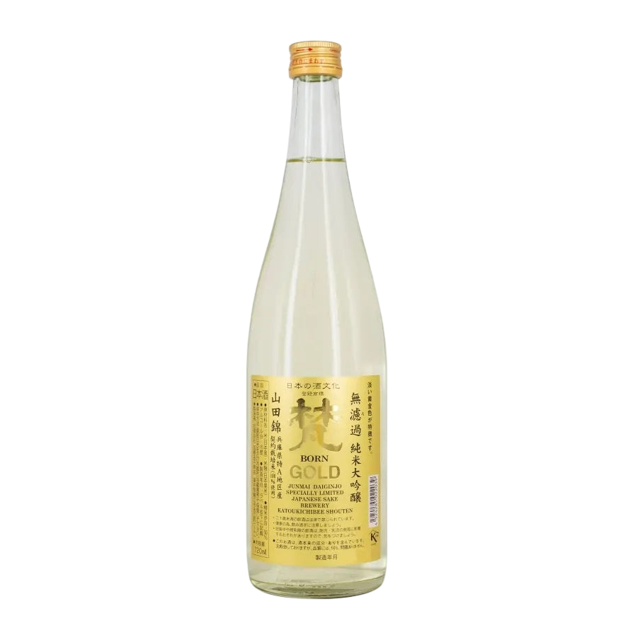 Kato Kichibee Junmai Daiginjyo "Born" Ginsen Gold Muroka Sake 720ml W/ Box -**Champion Wine**梵 吟撰 純米大吟釀
