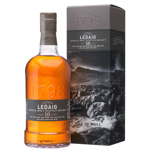 Ledaig 10 Year Old Whisky Island Scotch Whisky Scotch Traditional Whisky 700ml 46.3%
