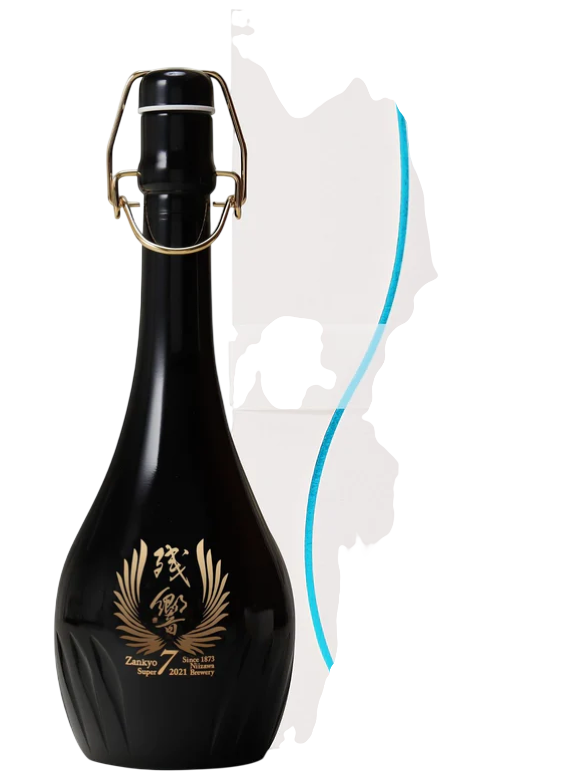 Zankyo Super 7 Junmai Daiginjo Sake Kura No Hana Ultimate Rice Polishing W/ Gift Box 720ml 16%残響