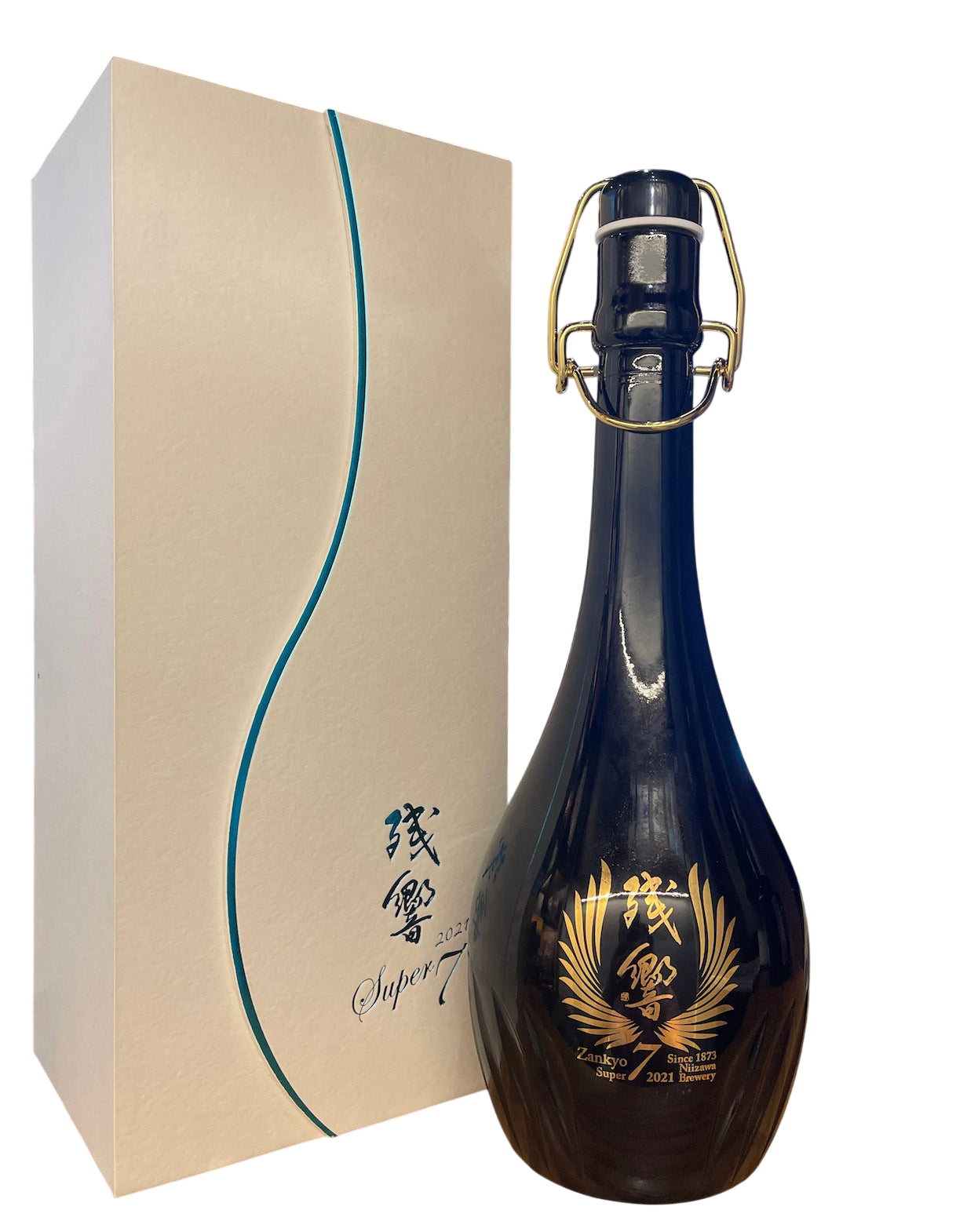 Zankyo Super 7 Junmai Daiginjo Sake Kura No Hana Ultimate Rice Polishing W/ Gift Box 720ml 16%残響