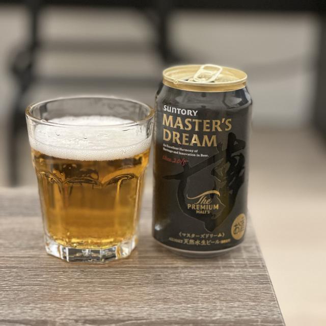 Suntory The Premium Malt's Master's Dream Beer Japanese Beer Can 350ml 5%