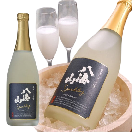 Hakkaisan NIGORI Sparkling Junmai Sake 720ml 15% 八海山 発泡にごり酒 [新潟県]