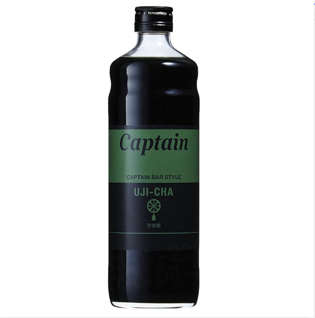 Japan Captain Nakamura Shoten Concentrated Syrup 600ml – Sweetened Lemon / Uji Matcha / Japanese Yuzu – For Soda, Milk Tea, Cocktails & Desserts