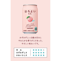 Assorted Suntory Horoyoi Chu-Hi Beer 350ml 3% Grape Umeshu Salty White Grape Cream Soda Lemond Mikan Yuzu Lemon