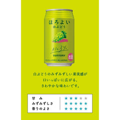 Assorted Suntory Horoyoi Chu-Hi Beer 350ml 3% Grape Umeshu Salty White Grape Cream Soda Lemond Mikan Yuzu Lemon